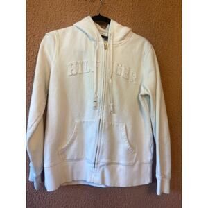 Tommy Hilfiger White Zip Jacket